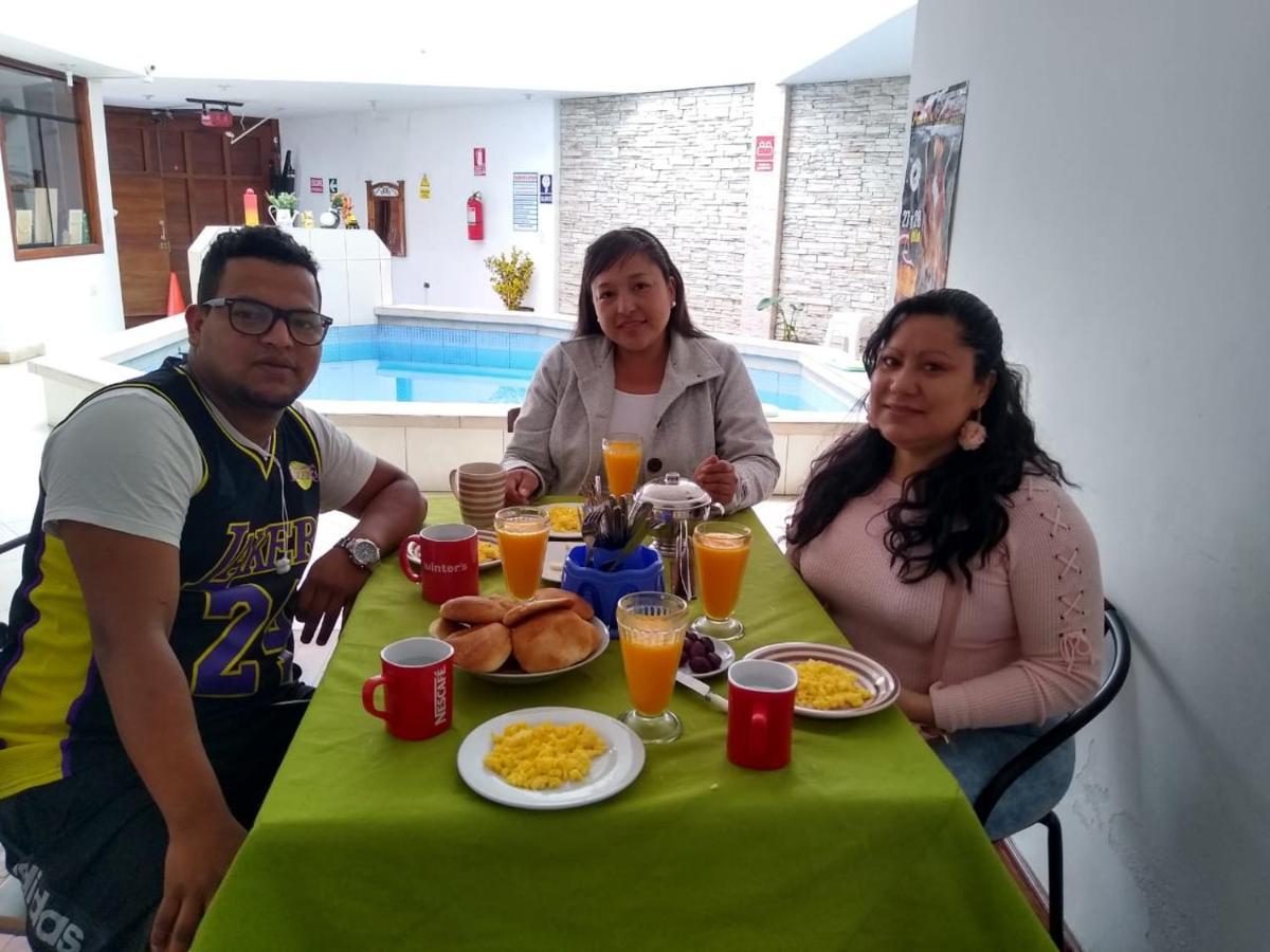 Hospedaje Casa Blanca Beach Los Banos del Inca Buitenkant foto